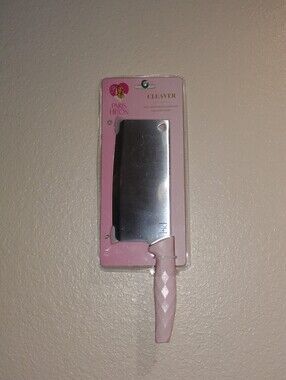 PARIS HILTON CLEAVER KNIFE PARIS HILTON KITCHEN KNIFE PINK PARIS HILTON CLEAVER